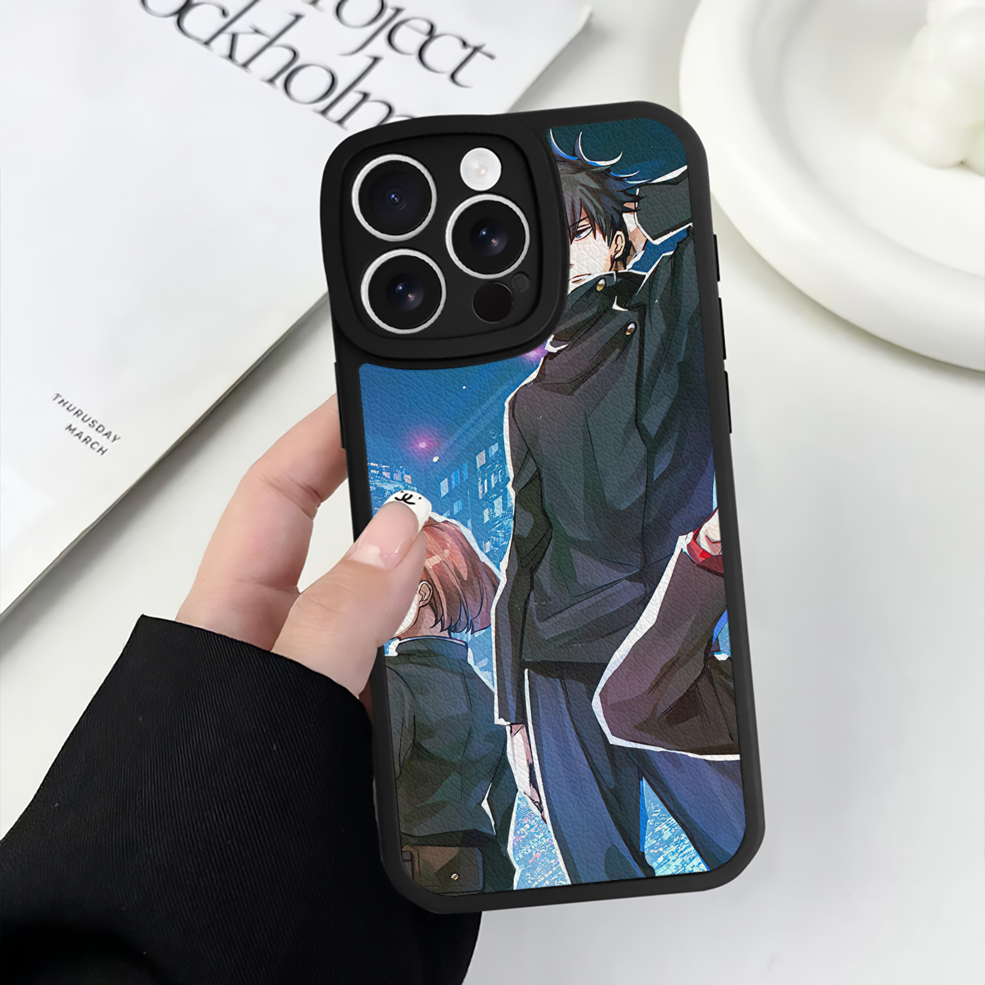 （画像用） SPY×FAMILY间谍家家酒 【iPhone 16シリーズ対応】シリコンスマホケース（レザー調） 材質：シリコン